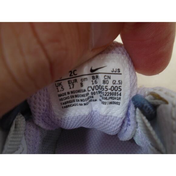 [CV0065-005] Toddler Nike AIR MAX 90 TOGGLE TD 'PURE PLATINUM 2C - Picture 8 of 8